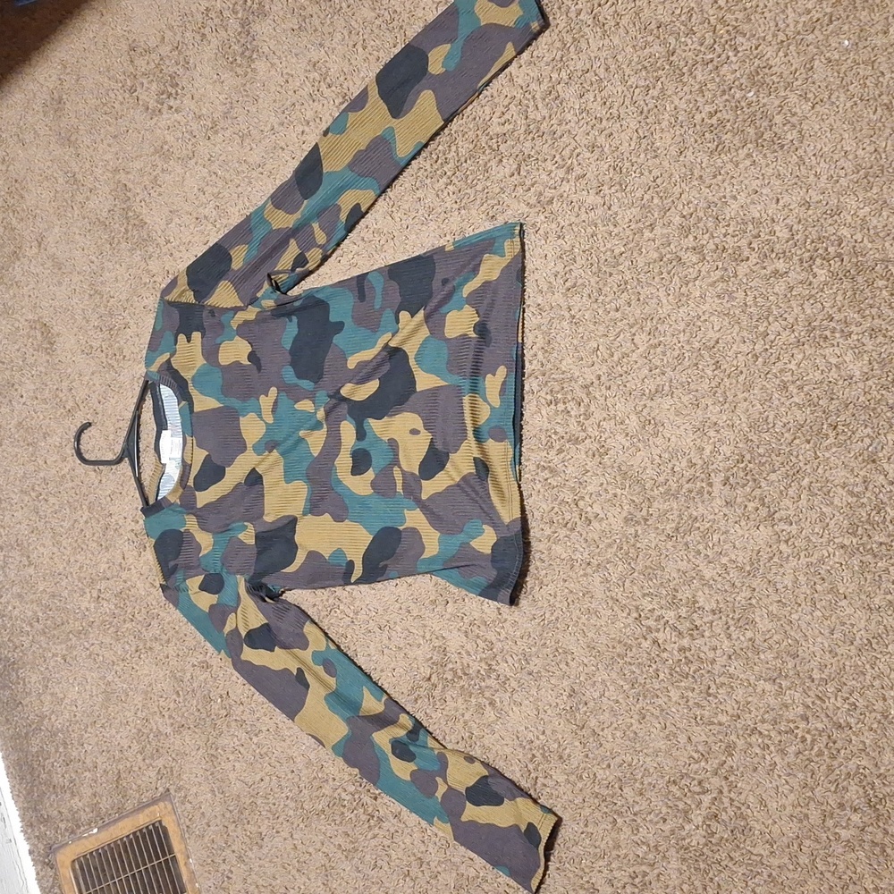 Army thin long sleeve shirt